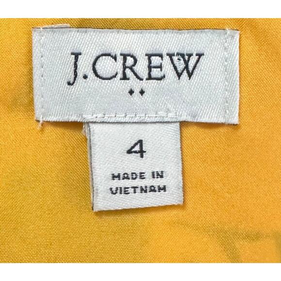 2/$30 J. Crew Floral Scalloped Cami Top Blanche Floral Yellow Blue AO912 Size 4 - Picture 10 of 13